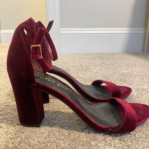 Madden Girl Suede Heels